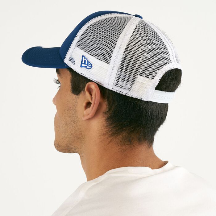 New Era Men's MLB LA Dodgers Clean Trucker 9FORTY Cap Blue New Era Men's MLB LA Dodgers Clean Trucker 9FORTY Cap Blue image number 1