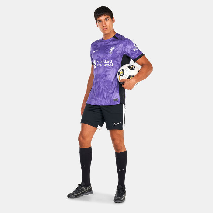 Nike Men's Dri-FIT Liverpool F.C. Stadium 3rd Football Jersey - 2023/24 Purple image number 2
