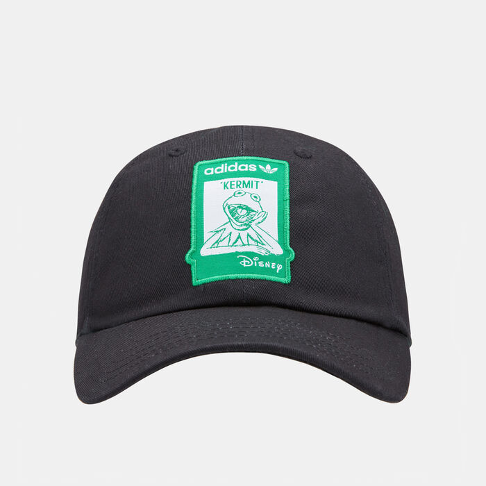 adidas Originals Not Easy Being Green Dad Cap Black adidas Originals Not Easy Being Green Dad Cap Black image number 0