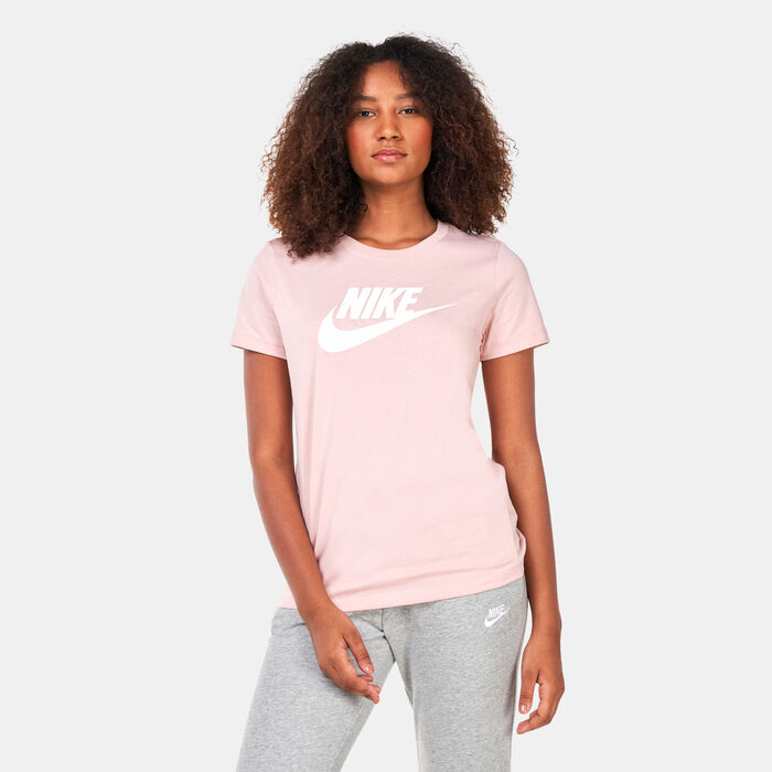 Nike Women's Sportswear Essential T-Shirt Beige Nike Women's Sportswear Essential T-Shirt Beige image number 0