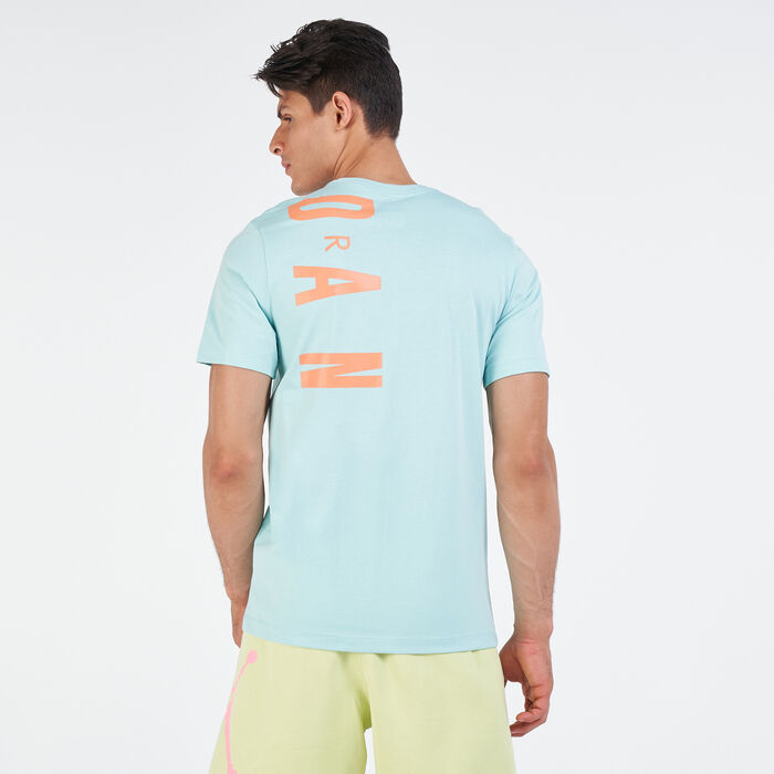 Jordan Men's Air Jordan T-Shirt Green Jordan Men's Air Jordan T-Shirt Green image number 1