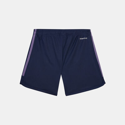 adidas Kids' Real Madrid Away Shorts - 2023/24 Blue adidas Kids' Real Madrid Away Shorts - 2023/24 Blue