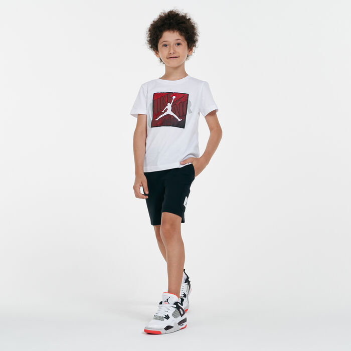 Jordan Kids' Jumpman Essentials Shorts Black Jordan Kids' Jumpman Essentials Shorts Black image number 2
