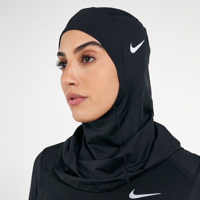 Nike Women's Pro 2.0 Hijab Black image number 0