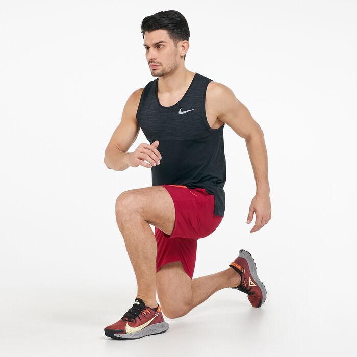 Nike Men's 7-Inch Running Shorts Red Nike Men's 7-Inch Running Shorts Red image number 2