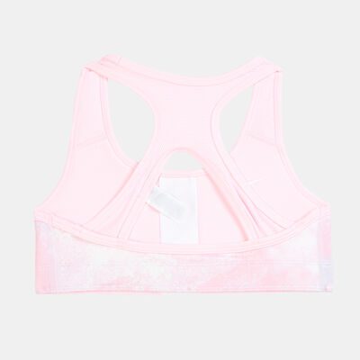 Nike Kids' Reversible Printed Sports Bra Red
