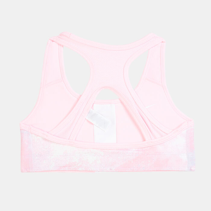 Nike Kids' Reversible Printed Sports Bra Red Nike Kids' Reversible Printed Sports Bra Red image number 1