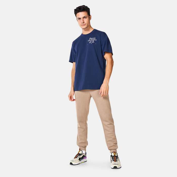 Nike Men's Sportswear Club Fleece Track Pants Beige Nike Men's Sportswear Club Fleece Track Pants Beige image number 2