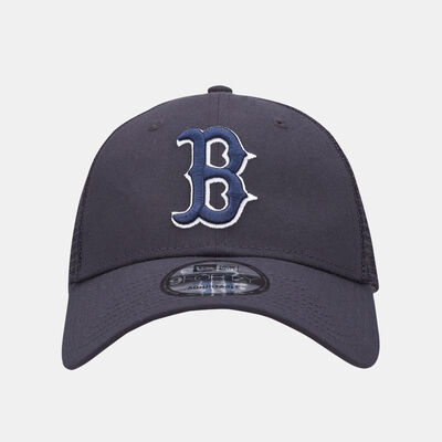 New Era Men's 9Forty Boston Red Sox Trucker Cap Blue