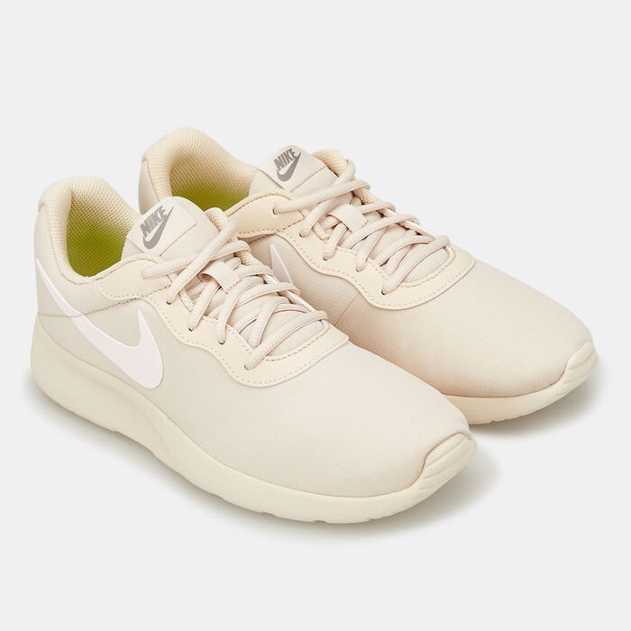 Nike Women's Tanjun Refine Shoe Ivory Nike Women's Tanjun Refine Shoe Ivory image number 1
