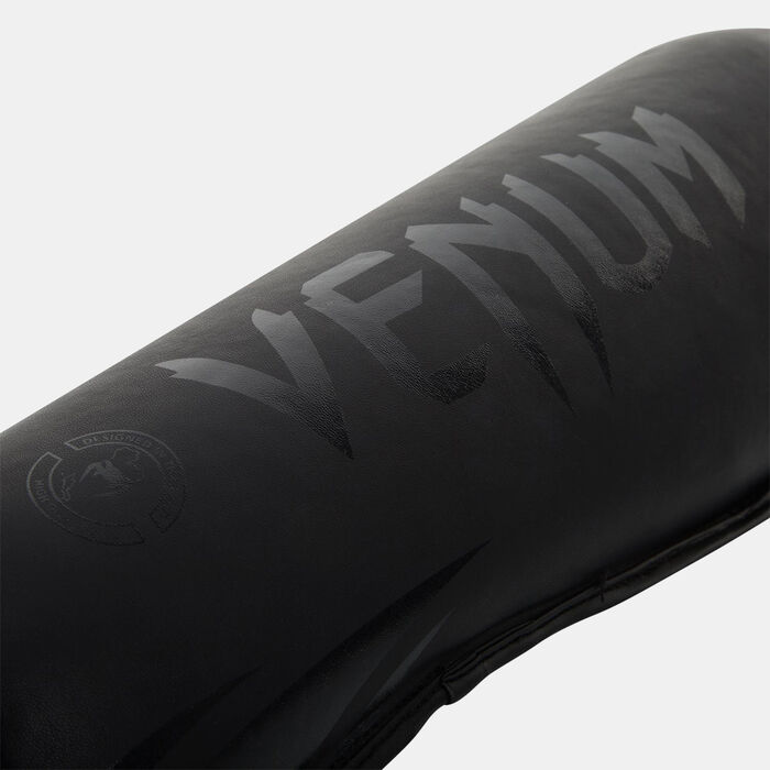Venum Challenger Standup Shin Guards Black Venum Challenger Standup Shin Guards Black image number 1