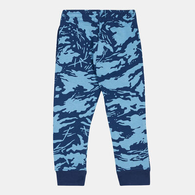 Nike Kids' Club Camo Fleece Pants (Younger Kids) Blue