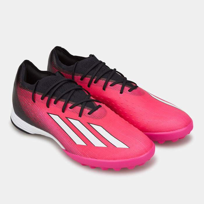 adidas Men's X Speedportal.1 Turf Football Shoe Pink adidas Men's X Speedportal.1 Turf Football Shoe Pink image number 1