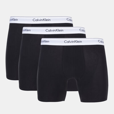 Calvin Klein Men's Modern Boxer Briefs (3 Pack) Black Calvin Klein Men's Modern Boxer Briefs (3 Pack) Black