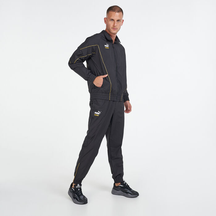 PUMA Men's Iconic King Track Pants Black PUMA Men's Iconic King Track Pants Black image number 2