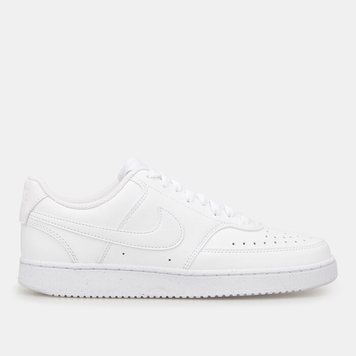 Nike Women's Court Vision Low Next Nature Shoes White Nike Women's Court Vision Low Next Nature Shoes White image number 0