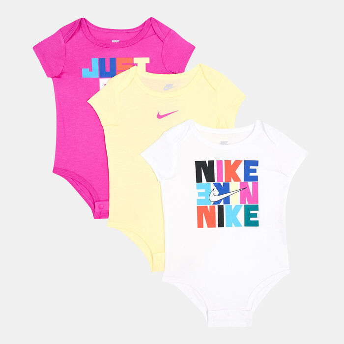 Nike Kids' Bodysuit (3 Pack) White image number 0