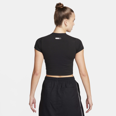 Nike Women's Sportswear Essential Crop Top Black