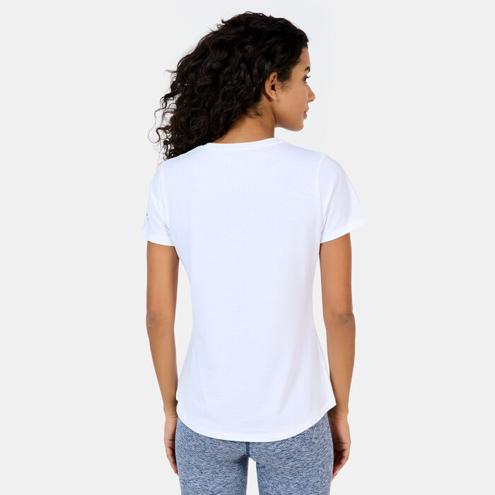 Columbia Women's Sun Trek Graphic T-Shirt White Columbia Women's Sun Trek Graphic T-Shirt White image number 1
