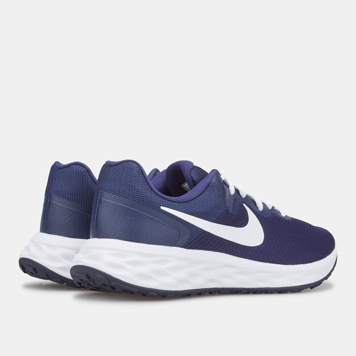 Nike Men's Revolution 6 Next Nature Road Running Shoe Blue Nike Men's Revolution 6 Next Nature Road Running Shoe Blue image number 3