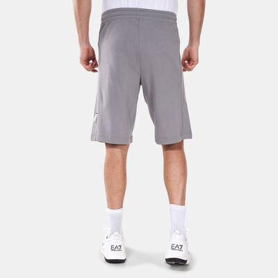 EA7 Emporio Armani Men's Graphic Series Big Eagle Bermuda Shorts Grey EA7 Emporio Armani Men's Graphic Series Big Eagle Bermuda Shorts Grey