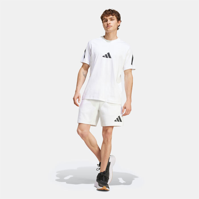 adidas Men's Z.N.E. Shorts White image number 2