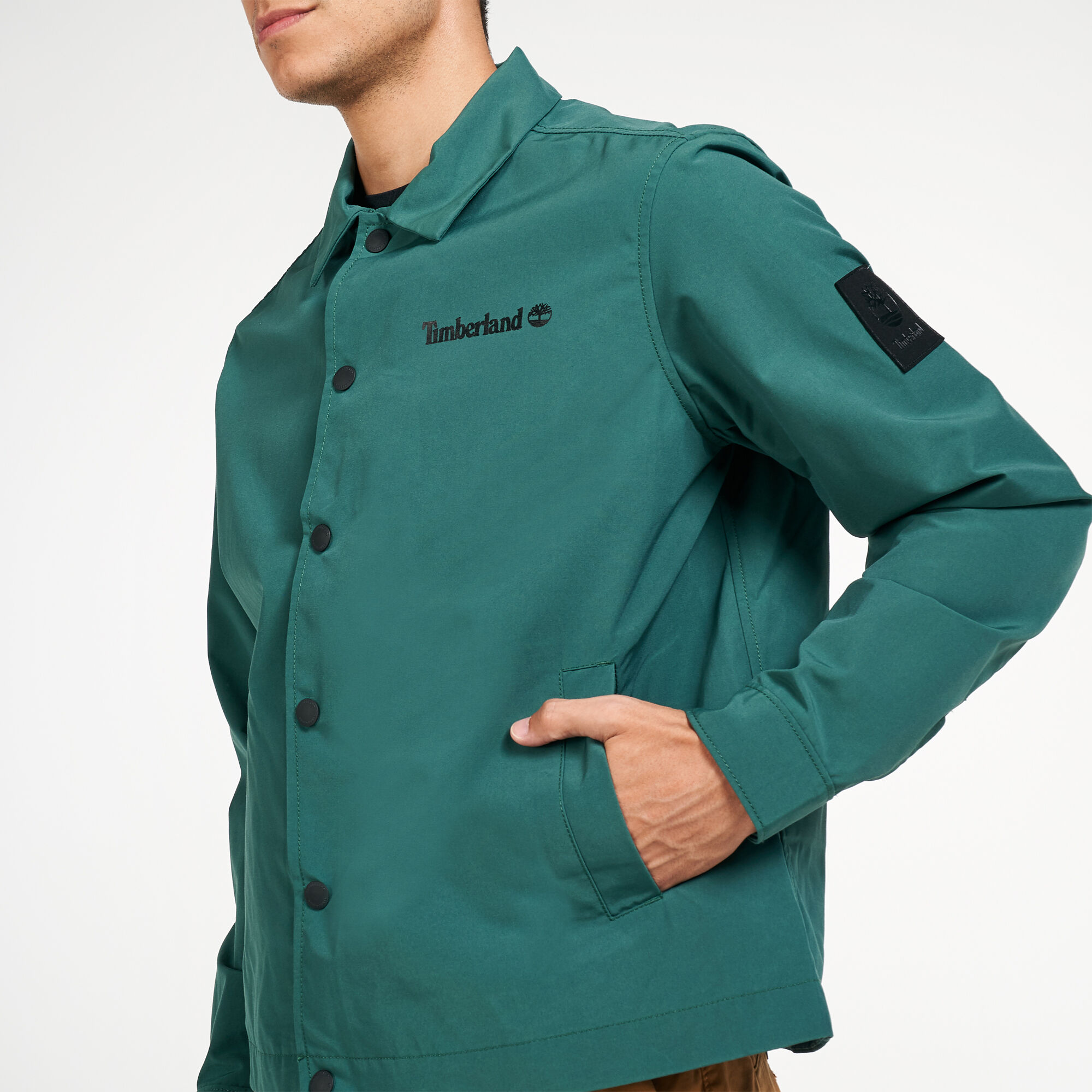 Buy Timberland Men s Kidder Mountain Coach Jacket Green in Qatar SSS