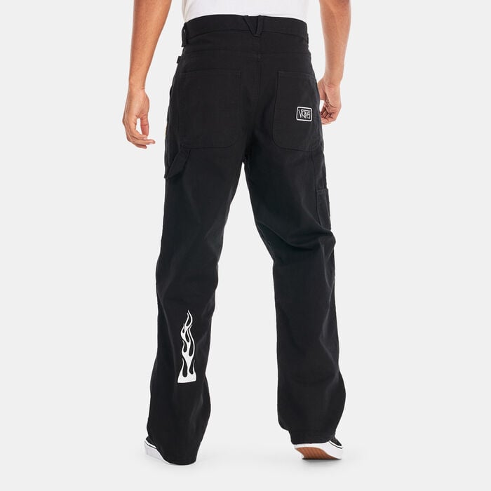 Vans Men's Elijah Berle Loose Carpenter Pants Black Vans Men's Elijah Berle Loose Carpenter Pants Black image number 1