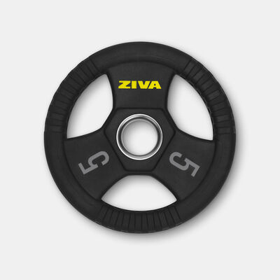 ZIVA Performance Rubber Grip Disc - 5kg Multi ZIVA Performance Rubber Grip Disc - 5kg Multi