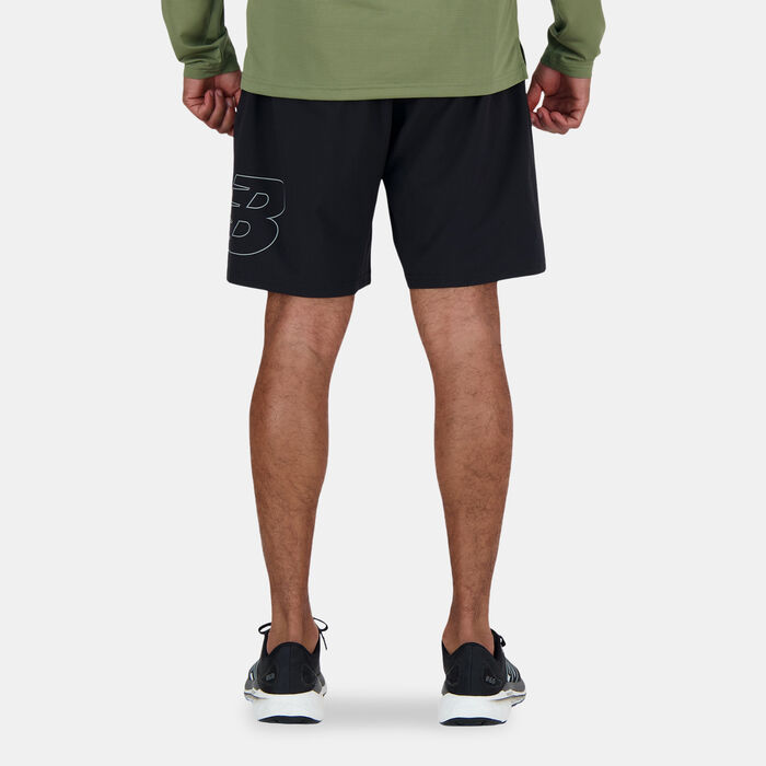 New Balance Men's Sport Essentials Graphic Shorts Black New Balance Men's Sport Essentials Graphic Shorts Black image number 1