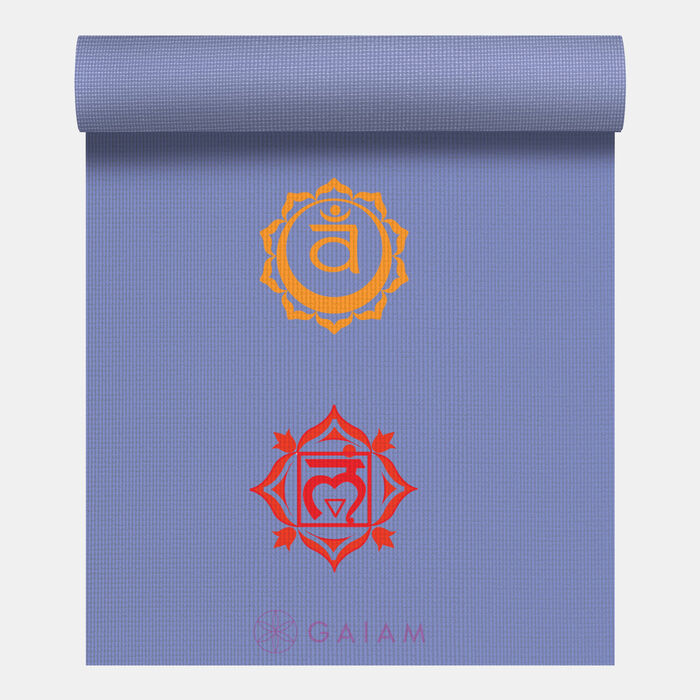 Gaiam Chakra Yoga Mat (4mm) Multi image number 2