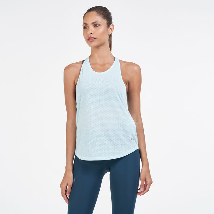 Under Armour Women's Streaker Run Tank Top Blue Under Armour Women's Streaker Run Tank Top Blue image number 0