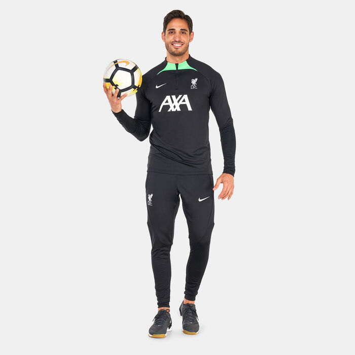 Nike Men's Liverpool F.C. Dri-FIT Strike Drill Top Black Nike Men's Liverpool F.C. Dri-FIT Strike Drill Top Black image number 2