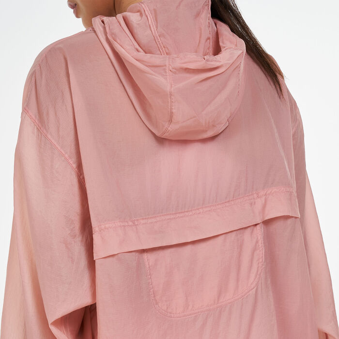 Nike Women's Run Division Pullover Packable Jacket Pink Nike Women's Run Division Pullover Packable Jacket Pink image number 3