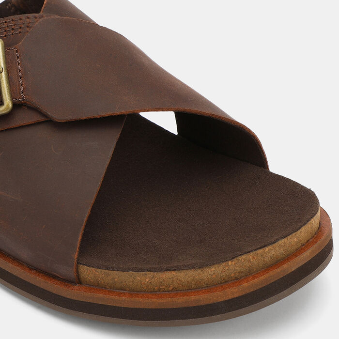 Timberland Men's Amalfi Vibes Cross Slides Brown image number 4