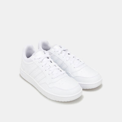 adidas Kids' Hoops Shoe White adidas Kids' Hoops Shoe White