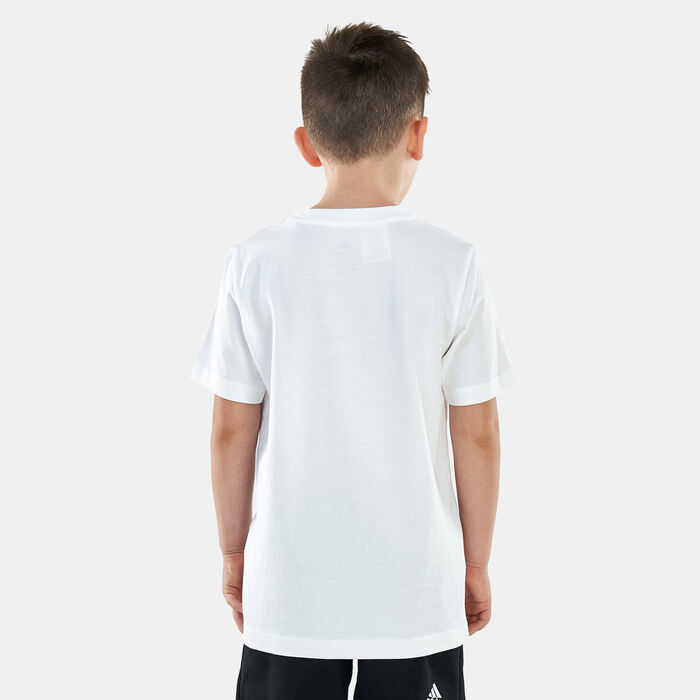 adidas Kids' Basketball T-Shirt White adidas Kids' Basketball T-Shirt White image number 1
