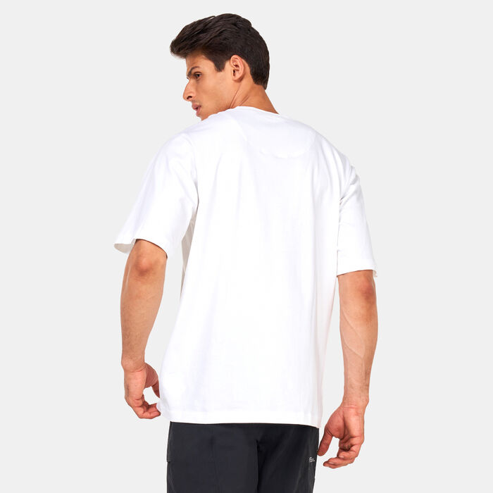 adidas Men's Oversized T-Shirt White adidas Men's Oversized T-Shirt White image number 1
