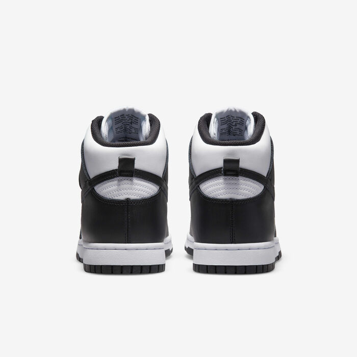 Nike Men's Dunk High Retro Shoes Black Nike Men's Dunk High Retro Shoes Black image number 5
