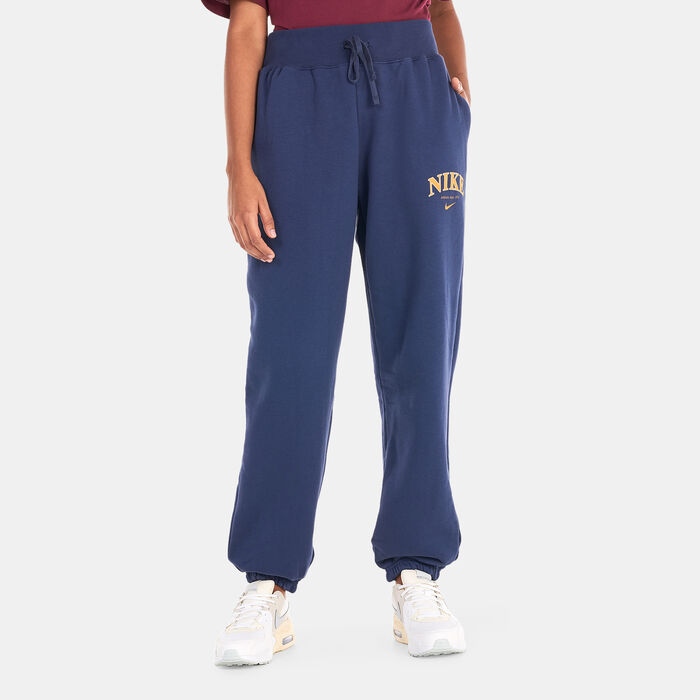 Nike Women’s Sportswear Phoenix Fleece Oversized Track Pants Blue Nike Women’s Sportswear Phoenix Fleece Oversized Track Pants Blue image number 0