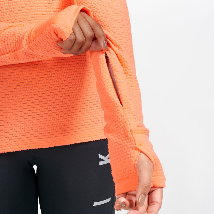 Nike Women's Sphere Top Orange Nike Women's Sphere Top Orange image number 3