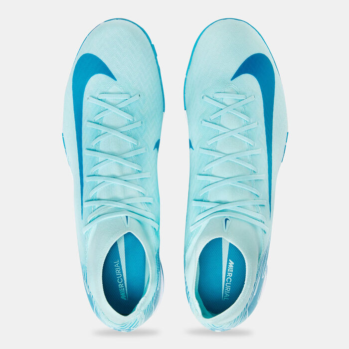Nike Men's Mercurial Superfly 10 Academy Turf Ground Football Shoes Blue Nike Men's Mercurial Superfly 10 Academy Turf Ground Football Shoes Blue image number 4