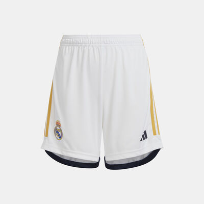 adidas Kids' Real Madrid Home Shorts - 2023/24 White