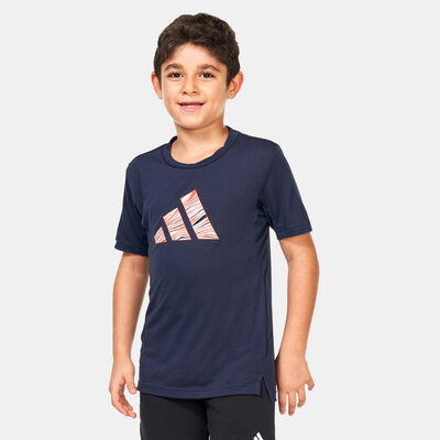 adidas Kids' Graphic T-Shirt (Older Kids) Grey