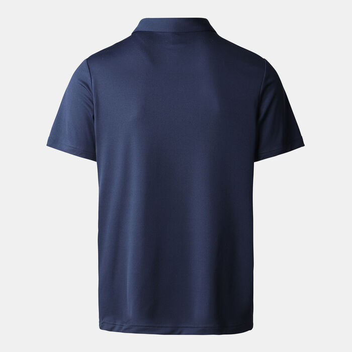 The North Face Men's Tanken Polo Shirt Blue The North Face Men's Tanken Polo Shirt Blue image number 1