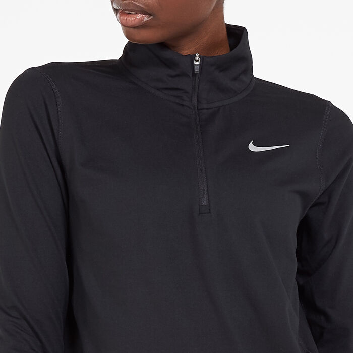 Nike Women's Element Half-Zip Hoodie Black Nike Women's Element Half-Zip Hoodie Black image number 3
