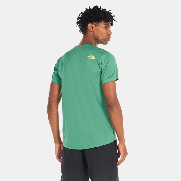 The North Face Men's Reaxion Easy T-Shirt Green The North Face Men's Reaxion Easy T-Shirt Green image number 1