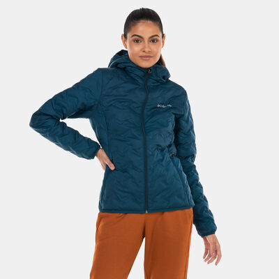 Columbia Women's Delta Ridge™ Down Hooded Jacket Blue