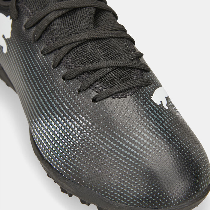 PUMA Kids' Future 7 Play Turf-Ground Football Shoes (Older Kids) Black image number 10