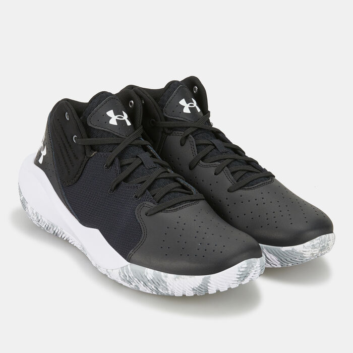 Under Armour Unisex UA Jet '21 Basketball Shoe Black Under Armour Unisex UA Jet '21 Basketball Shoe Black image number 1